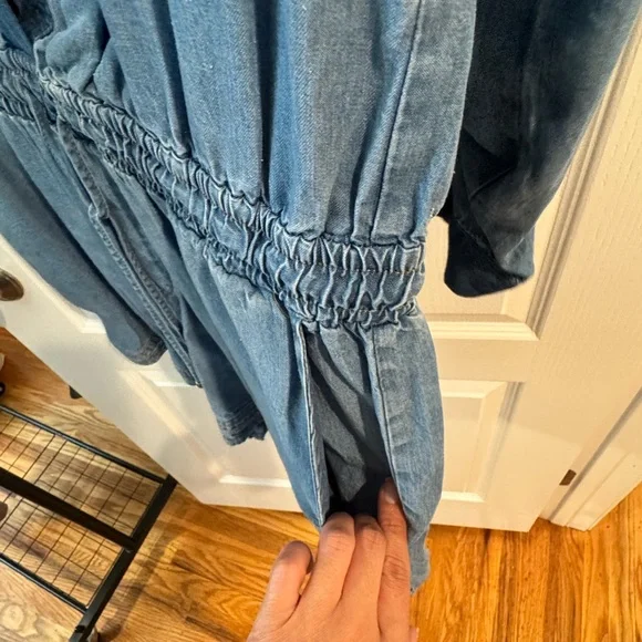 Splendid Blue Denim Jumpsuit - Picture 2 of 3